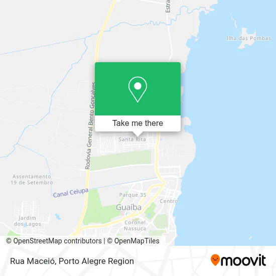 Rua Maceió map