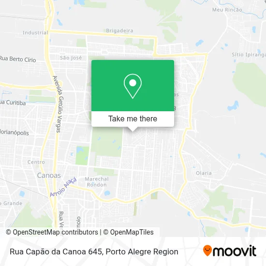 Rua Capão da Canoa 645 map