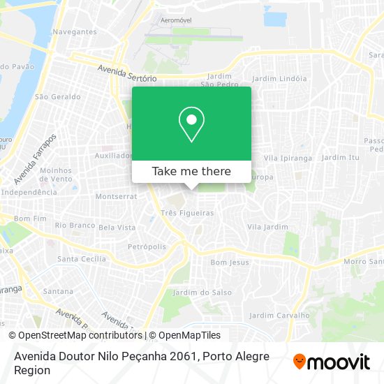 Avenida Doutor Nilo Peçanha 2061 map