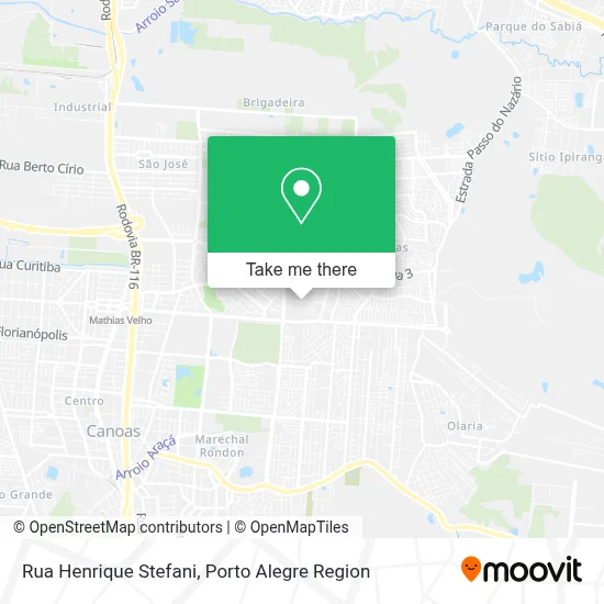 Rua Henrique Stefani map