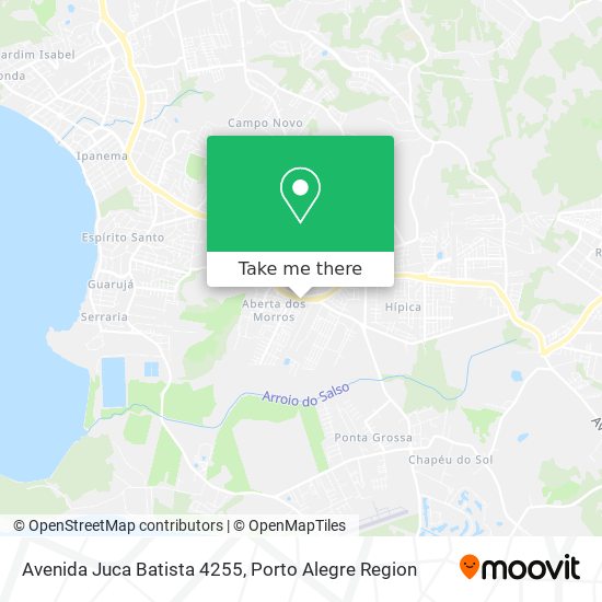 Avenida Juca Batista 4255 map