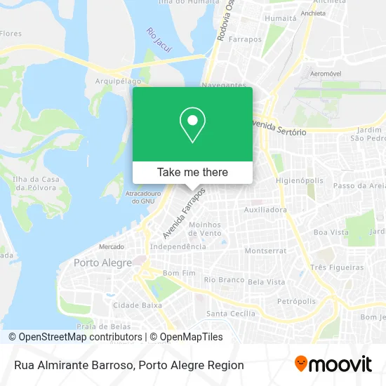 Rua Almirante Barroso map