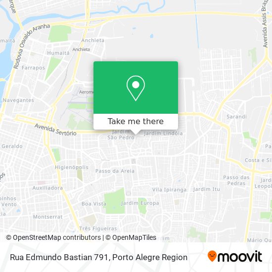 Rua Edmundo Bastian 791 map