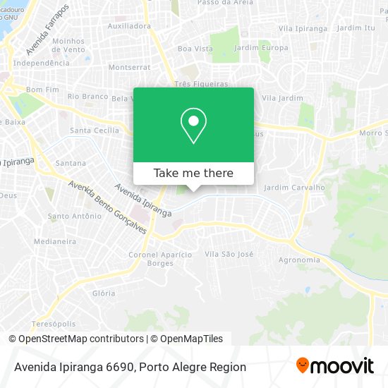 Avenida Ipiranga 6690 map
