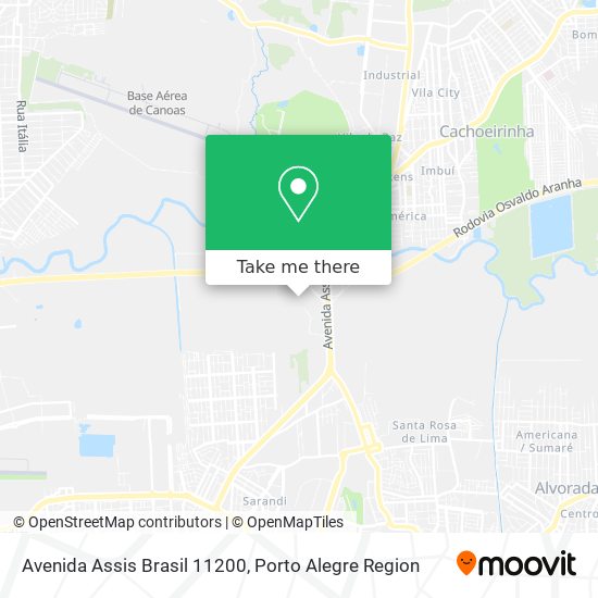 Avenida Assis Brasil 11200 map