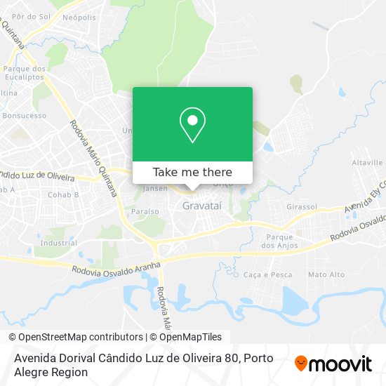 Avenida Dorival Cândido Luz de Oliveira 80 map