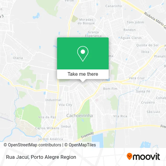 Rua Jacuí map