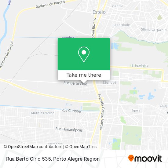 Rua Berto Círio 535 map
