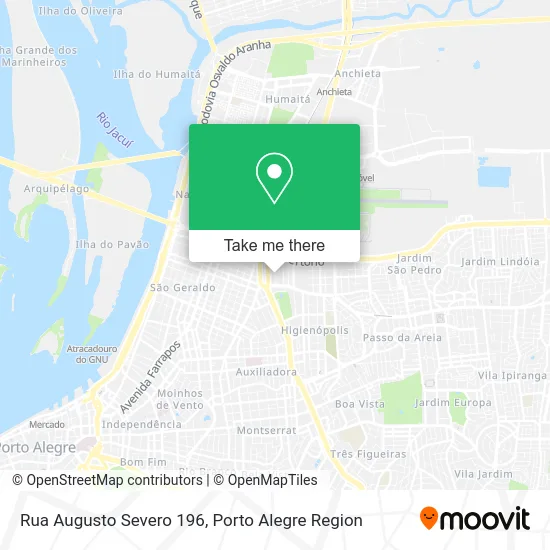Rua Augusto Severo 196 map