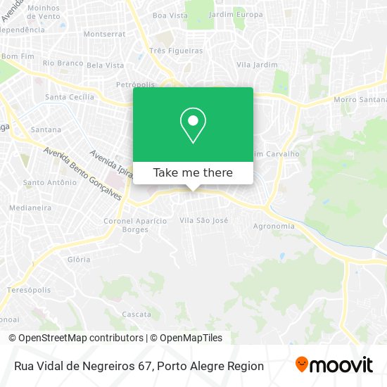 Rua Vidal de Negreiros 67 map