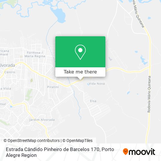 Estrada Cândido Pinheiro de Barcelos 170 map