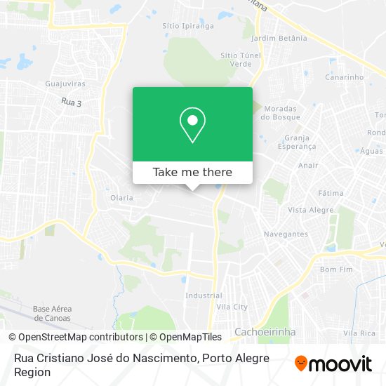 Rua Cristiano José do Nascimento map