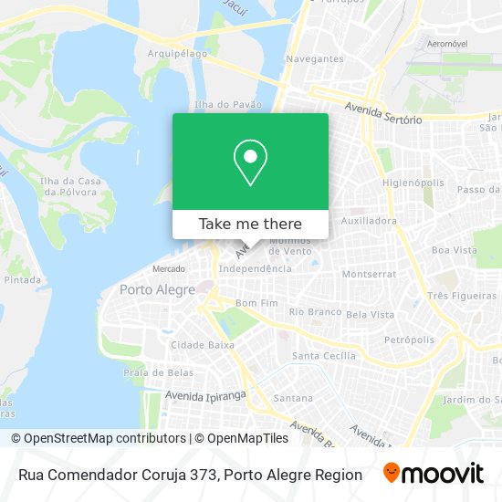 Rua Comendador Coruja 373 map