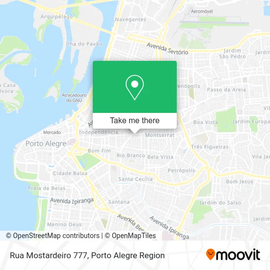 Rua Mostardeiro 777 map