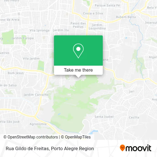 Rua Gildo de Freitas map
