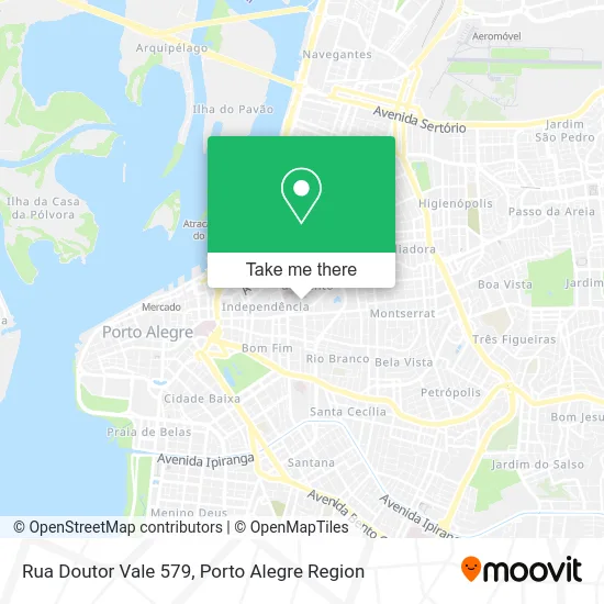 Rua Doutor Vale 579 map