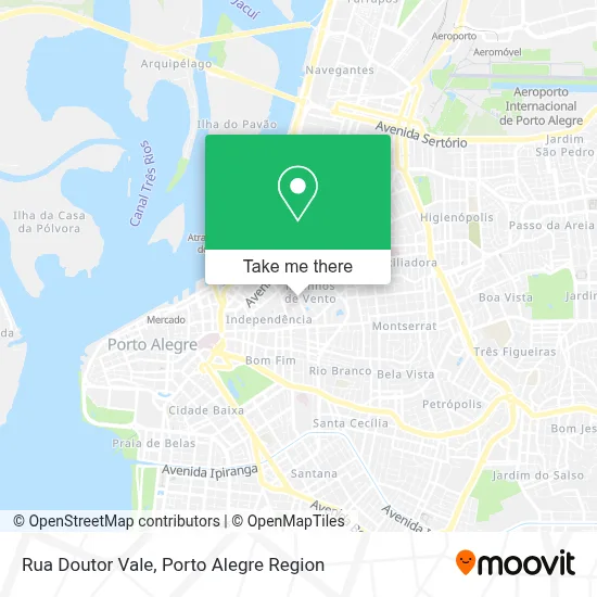 Rua Doutor Vale map