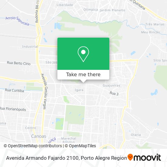 Mapa Avenida Armando Fajardo 2100