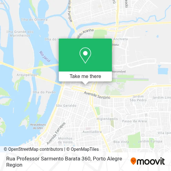Rua Professor Sarmento Barata 360 map