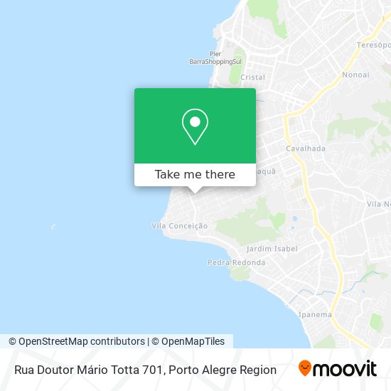 Mapa Rua Doutor Mário Totta 701