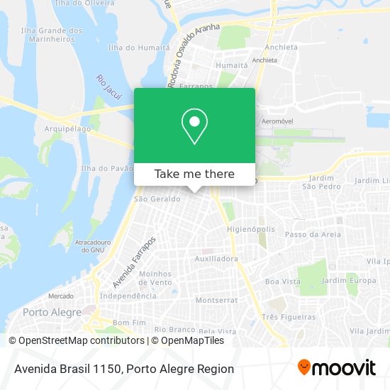 Avenida Brasil 1150 map