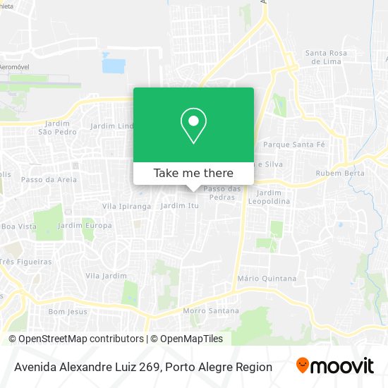 Avenida Alexandre Luiz 269 map