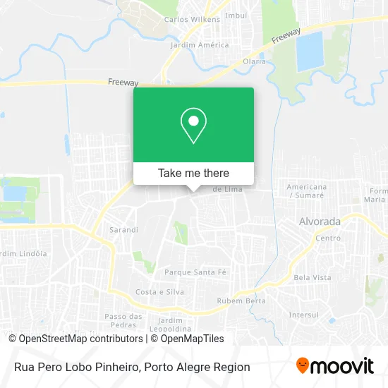 Rua Pero Lobo Pinheiro map