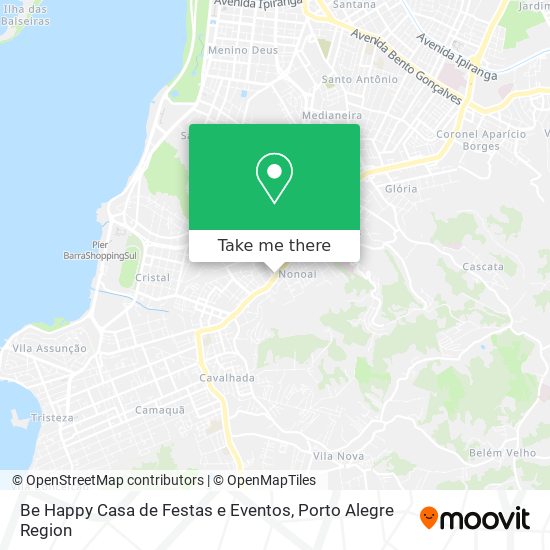 Be Happy Casa de Festas e Eventos map