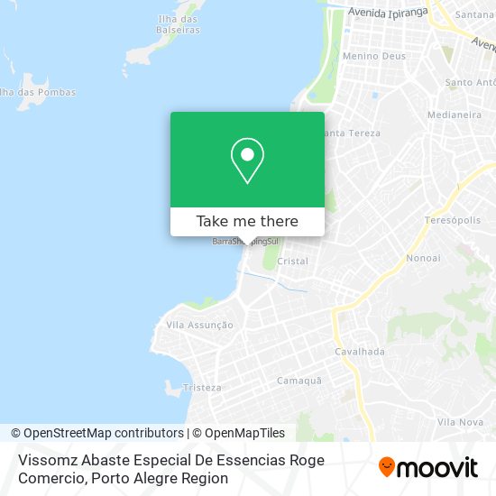 Vissomz Abaste Especial De Essencias Roge Comercio map