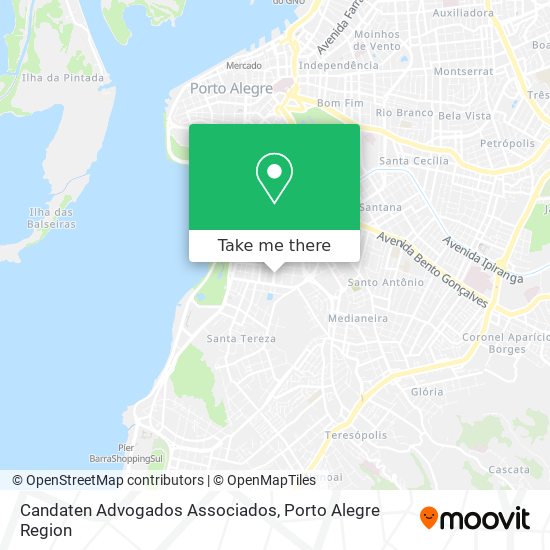 Candaten Advogados Associados map