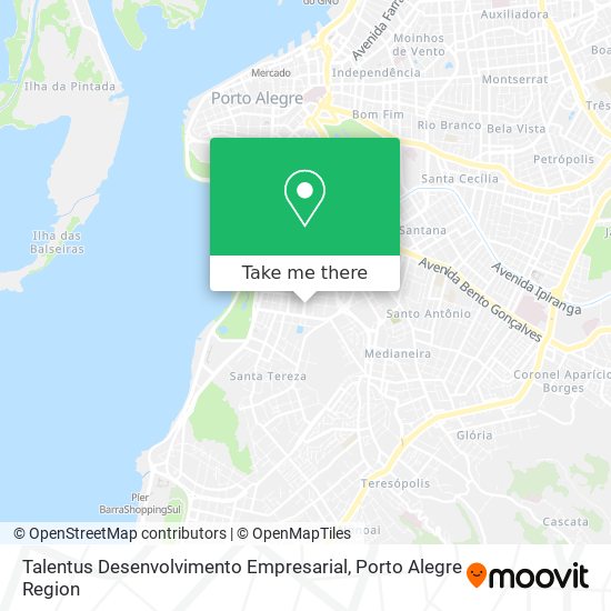Talentus Desenvolvimento Empresarial map