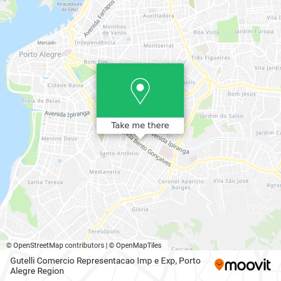 Mapa Gutelli Comercio Representacao Imp e Exp