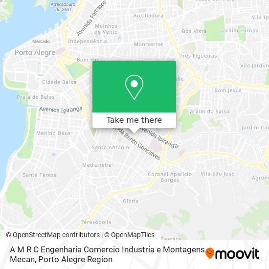 A M R C Engenharia Comercio Industria e Montagens Mecan map