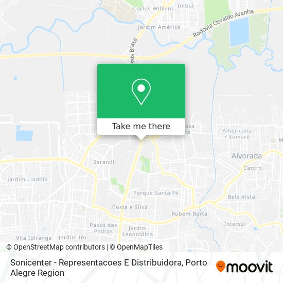 Sonicenter - Representacoes E Distribuidora map