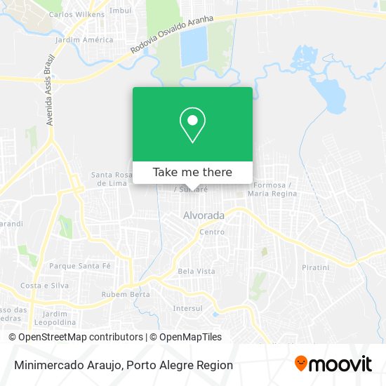 Mapa Minimercado Araujo
