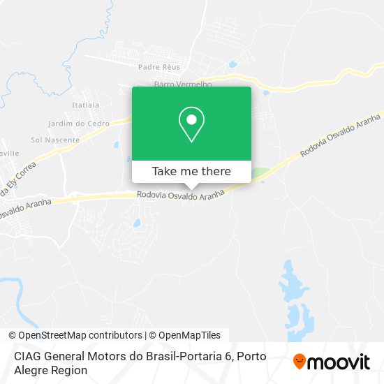 Mapa CIAG General Motors do Brasil-Portaria 6