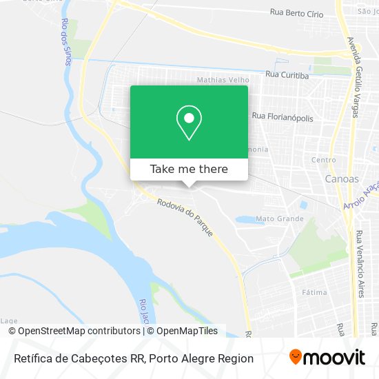 Retífica de Cabeçotes RR map