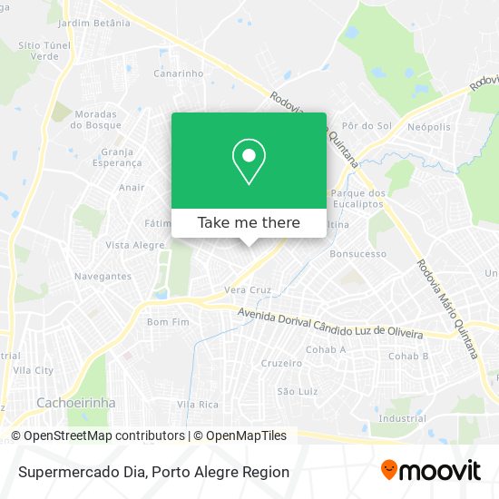 Supermercado Dia map