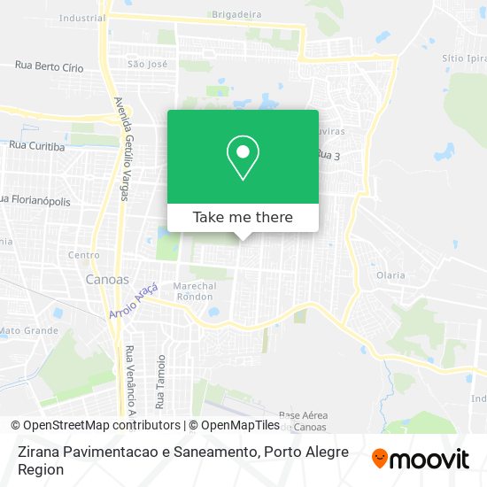 Zirana Pavimentacao e Saneamento map