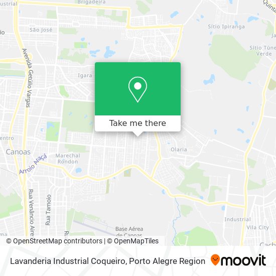 Lavanderia Industrial Coqueiro map