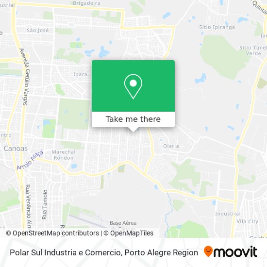 Polar Sul Industria e Comercio map
