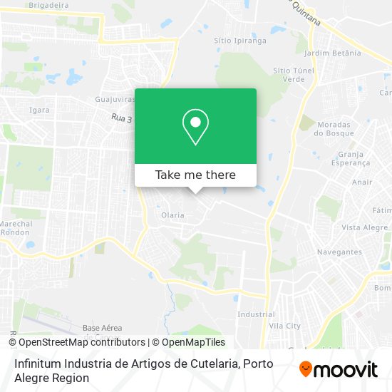 Infinitum Industria de Artigos de Cutelaria map