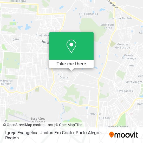 Igreja Evangelica Unidos Em Cristo map