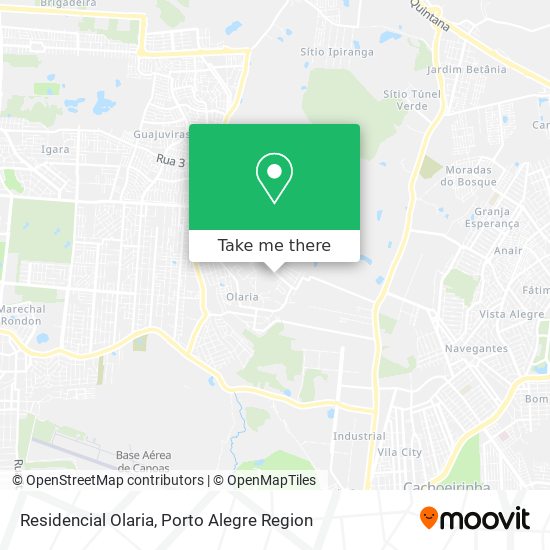 Residencial Olaria map