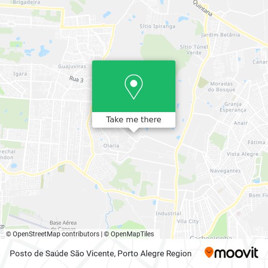 Posto de Saúde São Vicente map