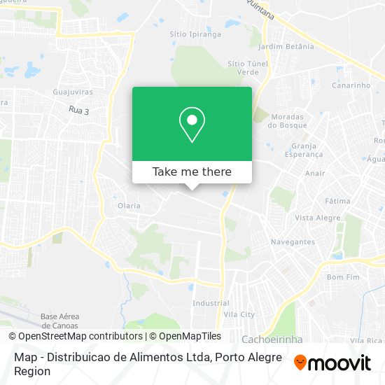 Mapa Map - Distribuicao de Alimentos Ltda