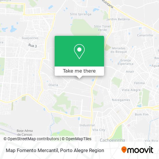 Map Fomento Mercantil map