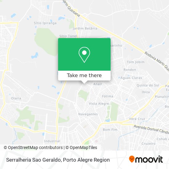 Serralheria Sao Geraldo map