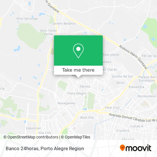 Banco 24horas map