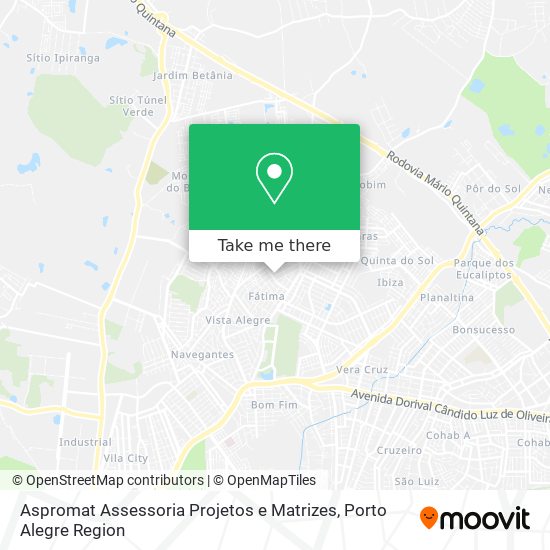 Aspromat Assessoria Projetos e Matrizes map